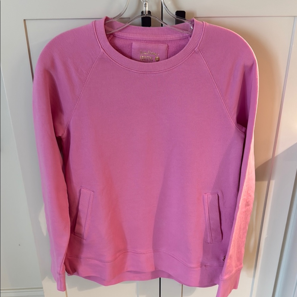Lilly Pulitzer Beach Comber Sweatshirt. EUC sz Small